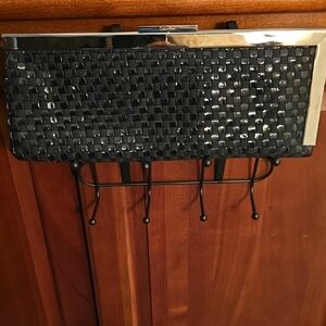 Calvin Klein Black Leather Clutch